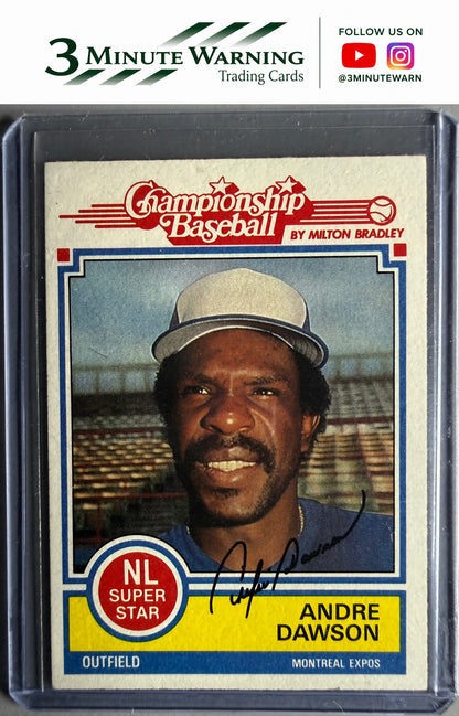 1984 Topps Milton Bradley #NNO Andre Dawson