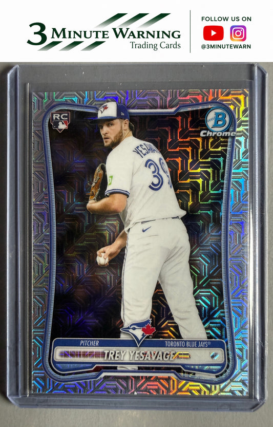 2026 Bowman Chrome #93 Trey Yesavage Mojo Refractor