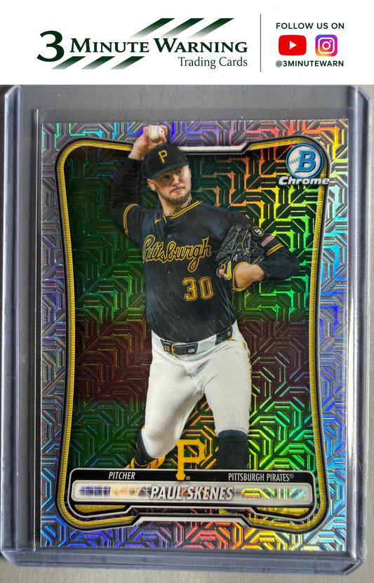 2026 Bowman Chrome #60 Paul Skenes Mojo Refractor
