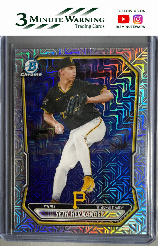 2026 Bowman Chrome #BCP-238 Seth Hernandez Prospects Mojo