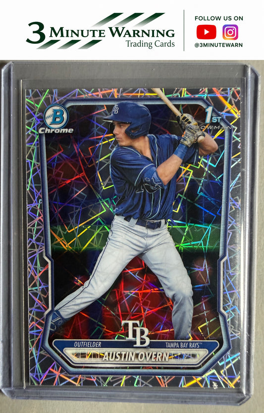 2026 Bowman Chrome #BCP-237 Austin Overn Prospects Laser