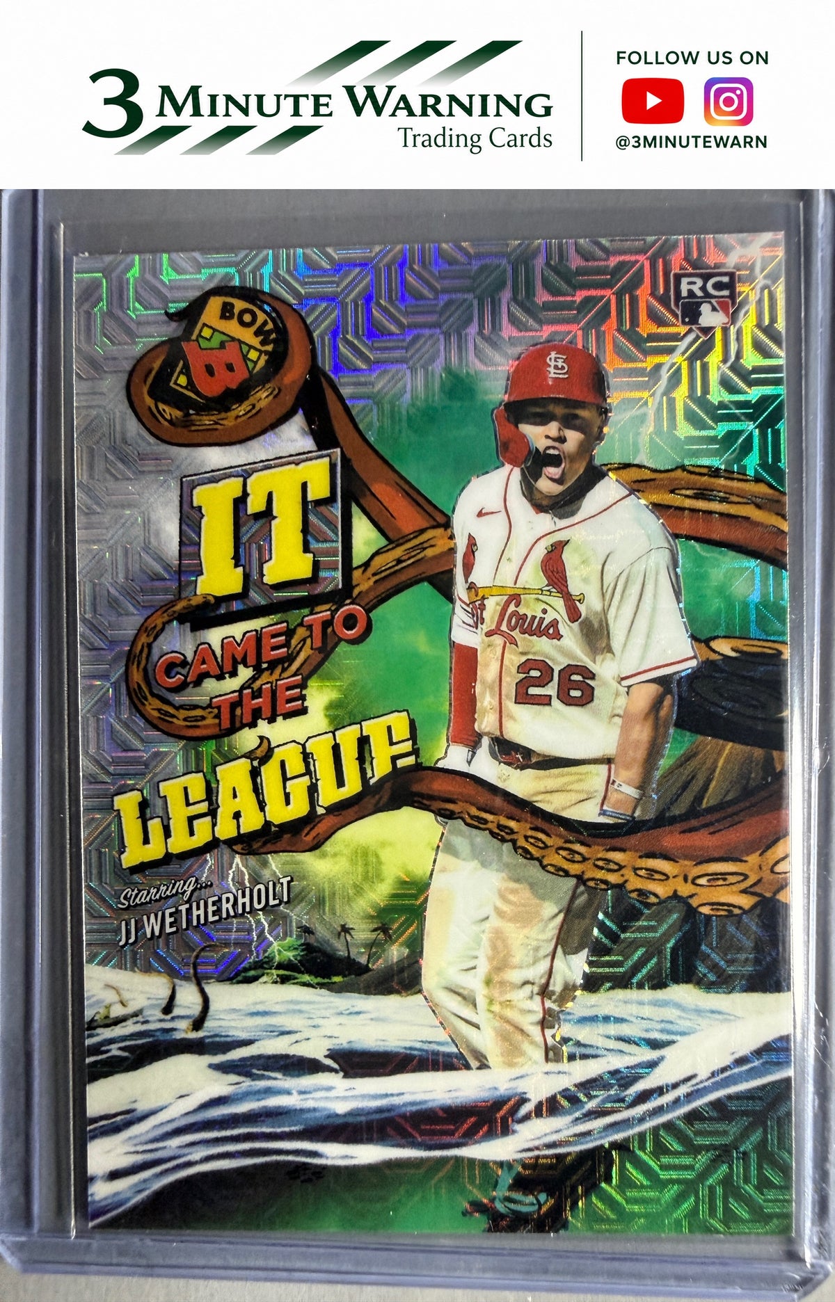 2026 Bowman Chrome #IT-13 JJ Wetherholt It Came to the League Mojo Refractor