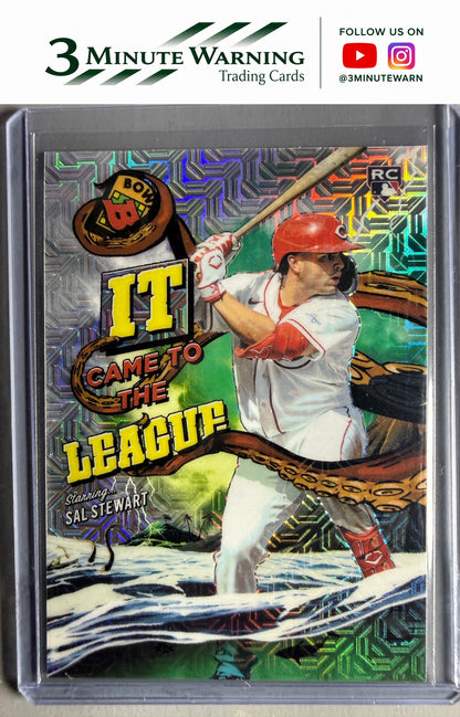 2026 Bowman Chrome #IT-16 Sal Stewart It Came to the League Mojo Refractor