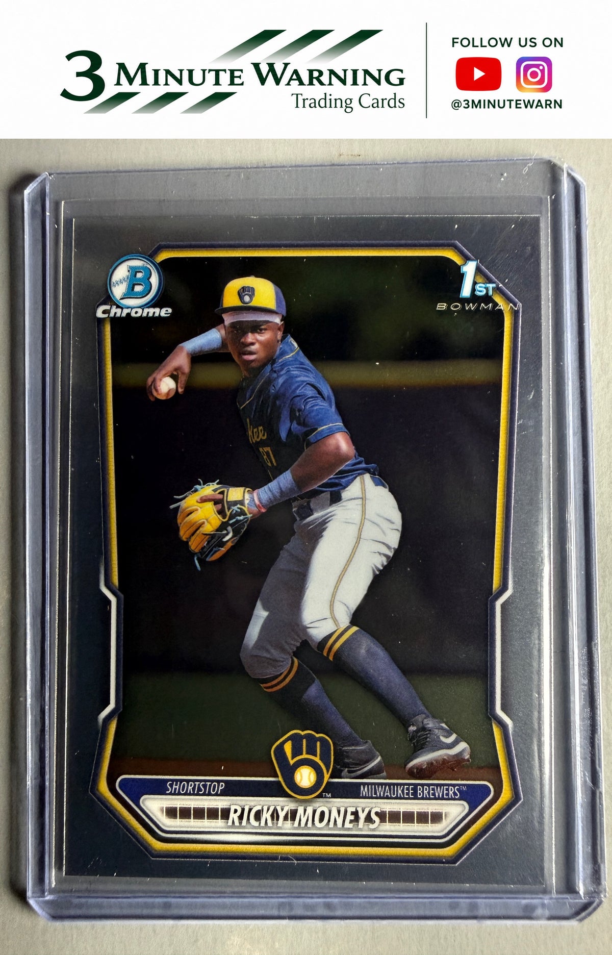 2026 Bowman Chrome #BCP-192 Ricky Moneys Prospects