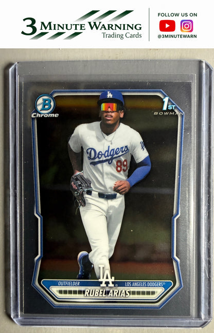 2026 Bowman Chrome #BCP-157 Rubel Arias Prospects