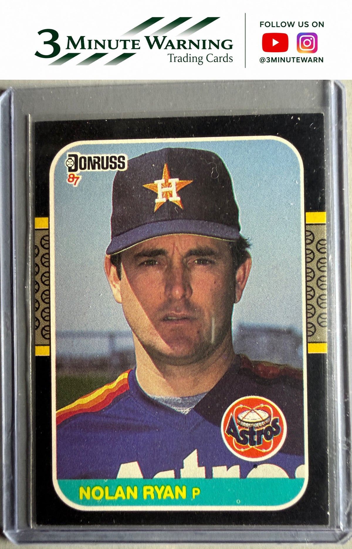 1987 Donruss #138 Nolan Ryan