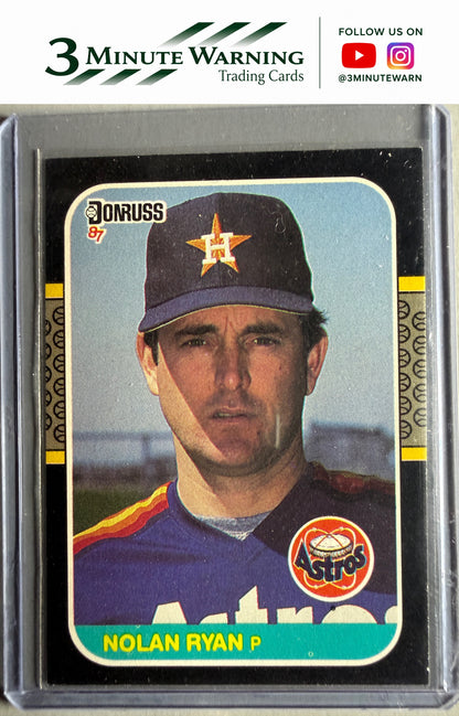 1987 Donruss #138 Nolan Ryan