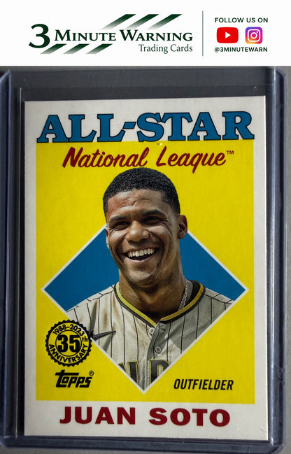 2023 Topps #88AS-36 Juan Soto 1988 Topps Baseball 35th Anniversary All-Stars