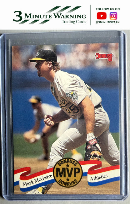 1993 Donruss #MVP-19 Mark McGwire MVPs