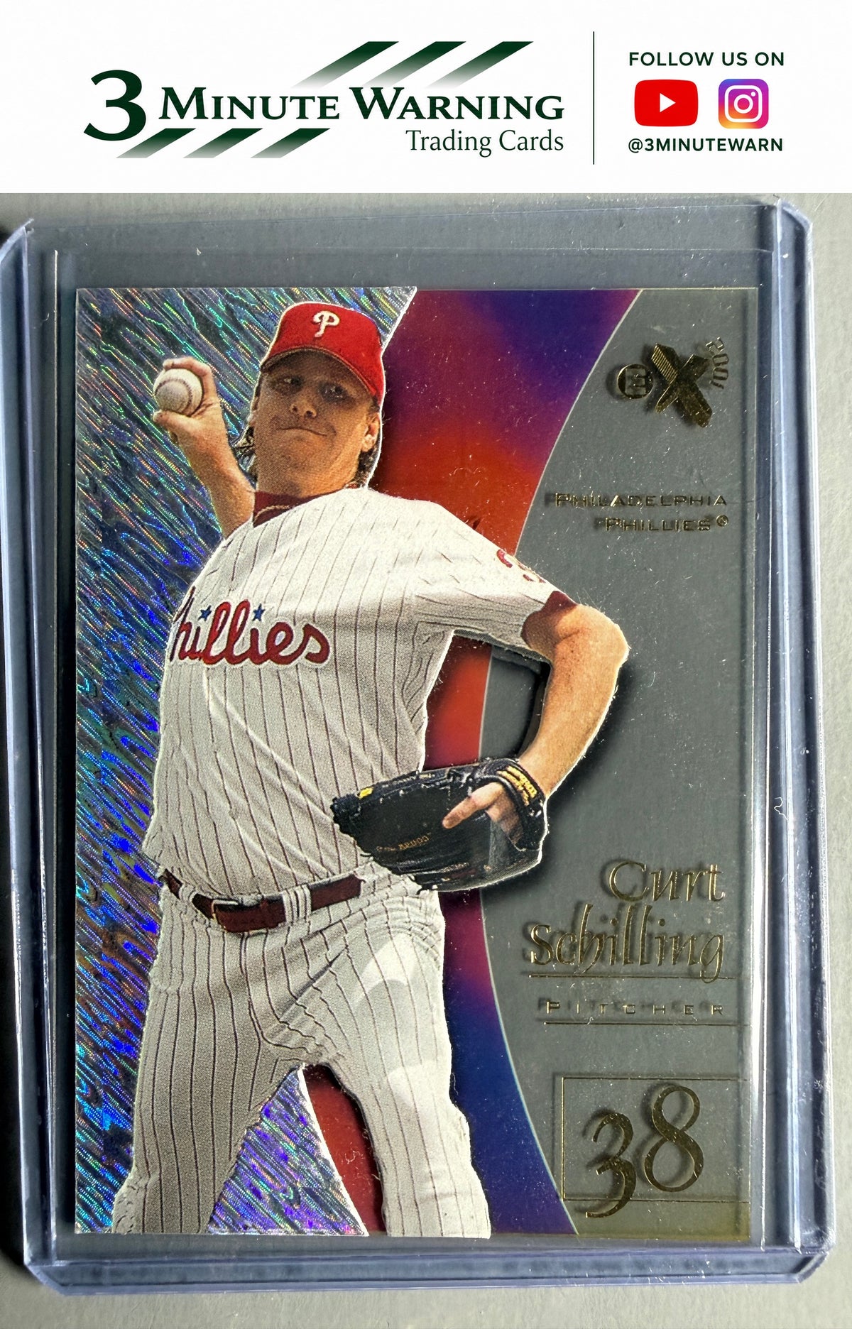 1998 SkyBox E-X2001 #37 Curt Schilling