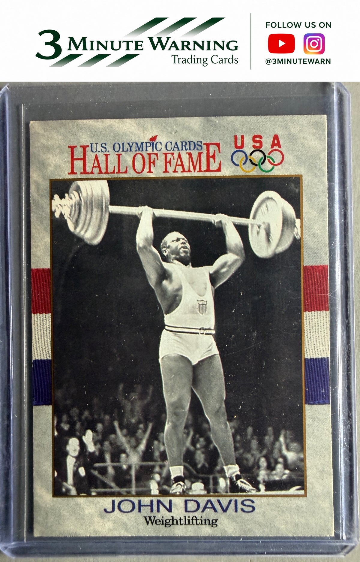 1991 Impel U.S. Olympic Hall of Fame #41 John Davis