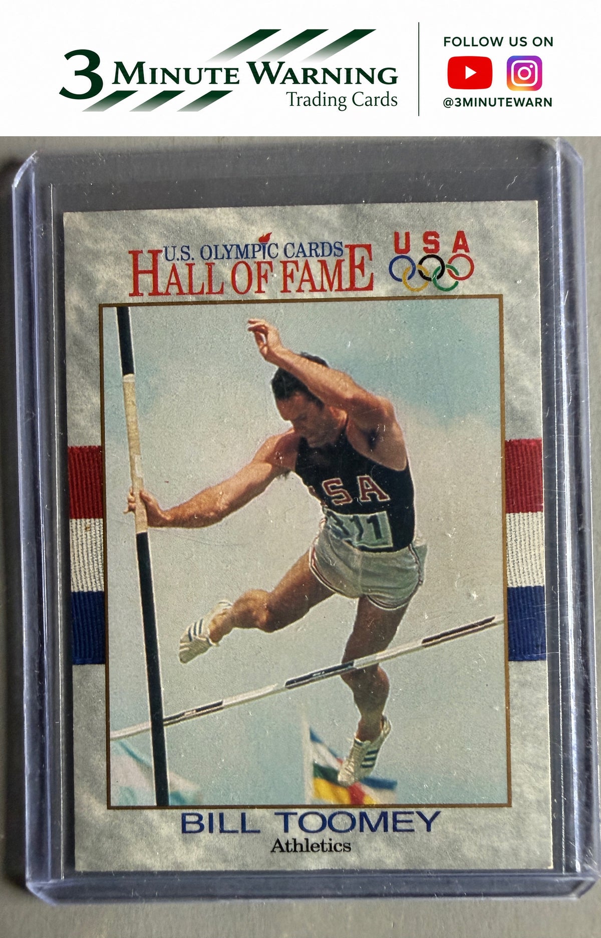 1991 Impel U.S. Olympic Hall of Fame #23 Bill Toomey