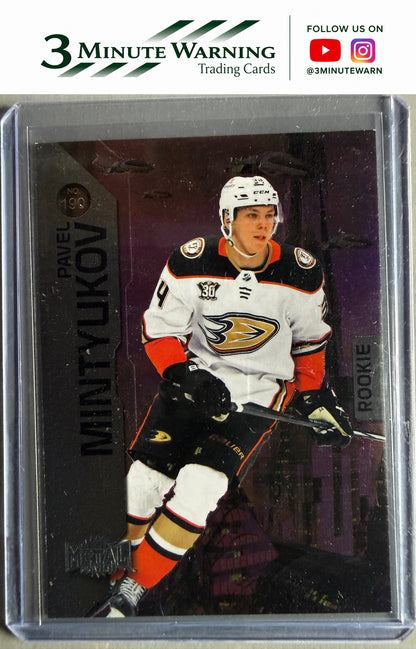 2023-24 SkyBox Metal Universe #190 Pavel Mintyukov