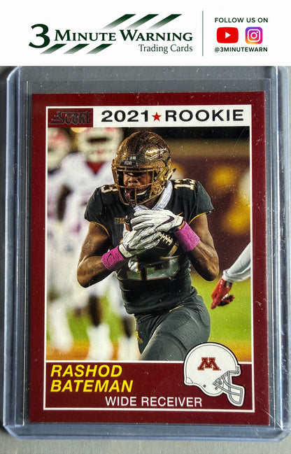 2021 Panini Chronicles Draft Picks #69 Rashod Bateman