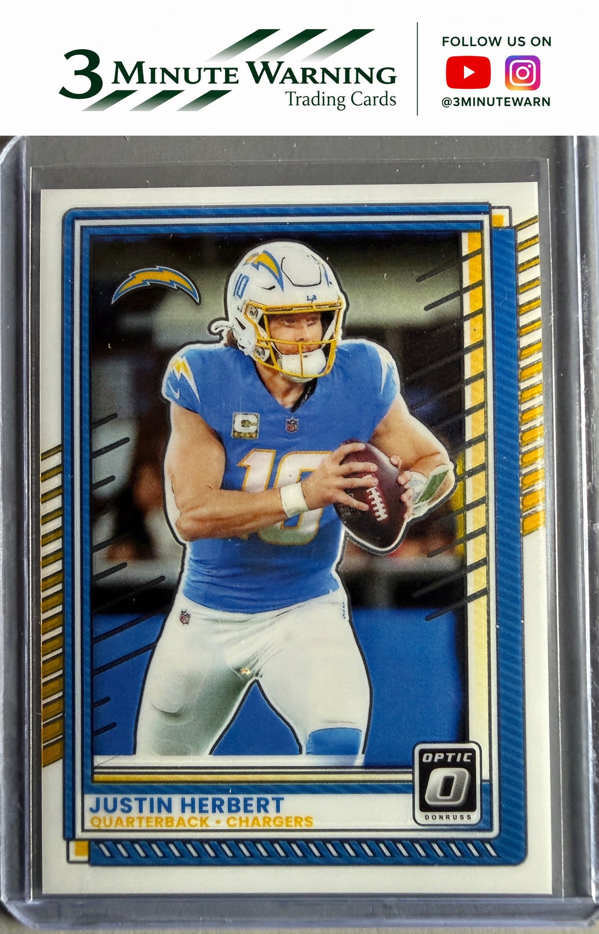 2025 Donruss Optic #109 Justin Herbert