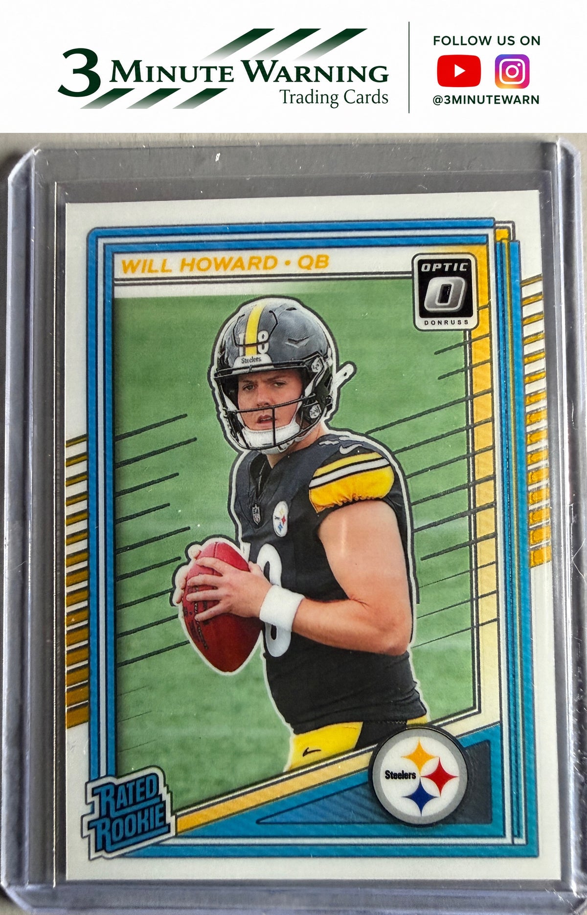 2025 Donruss Optic #233 Will Howard