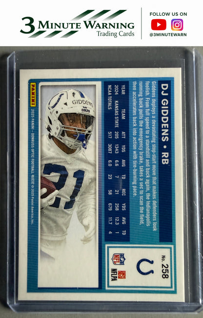 2025 Donruss Optic #258 DJ Giddens