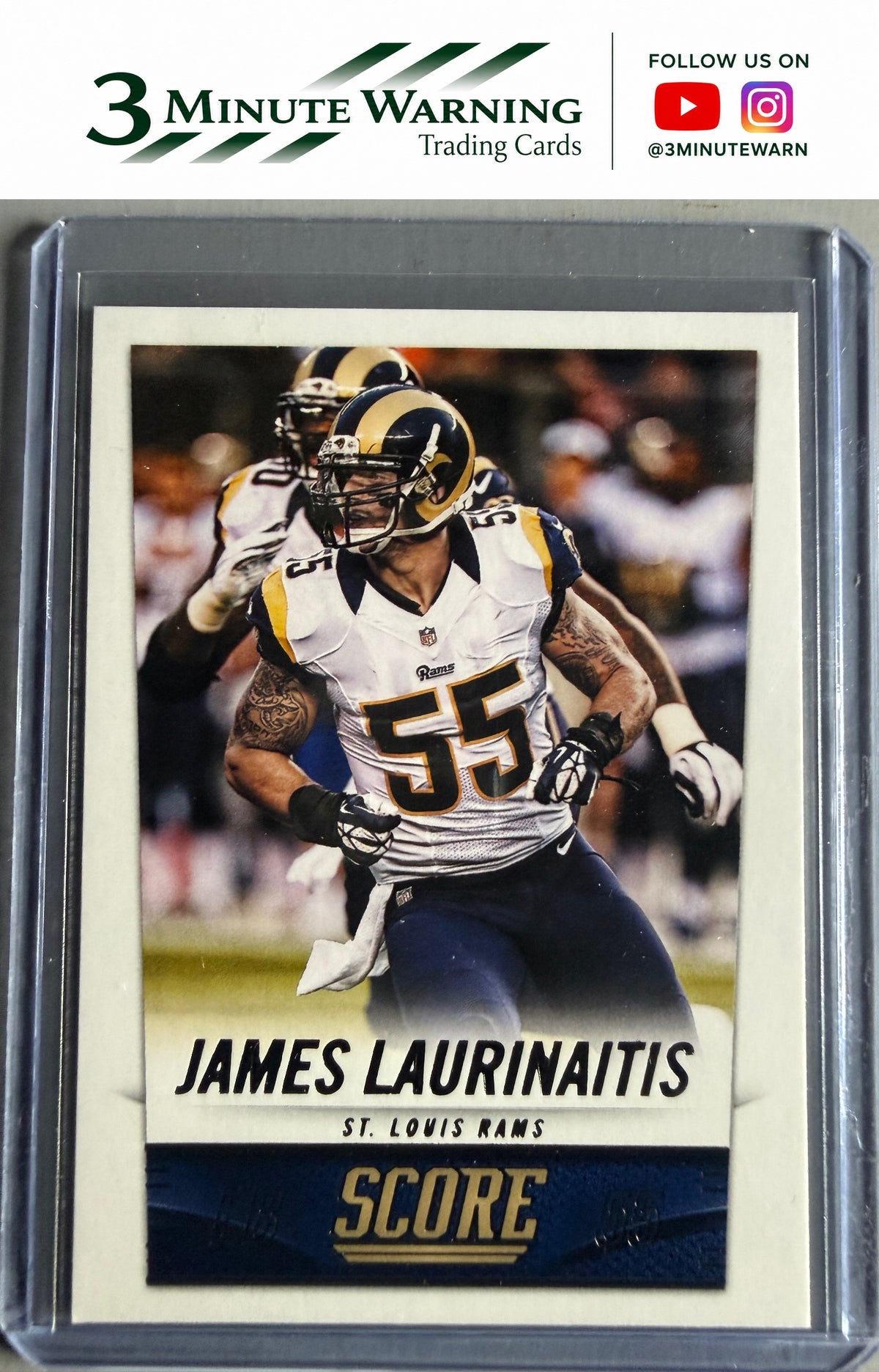 2014 Score #208 James Laurinaitis