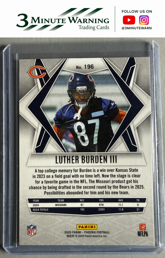 2025 Panini Phoenix #196 Luther Burden III