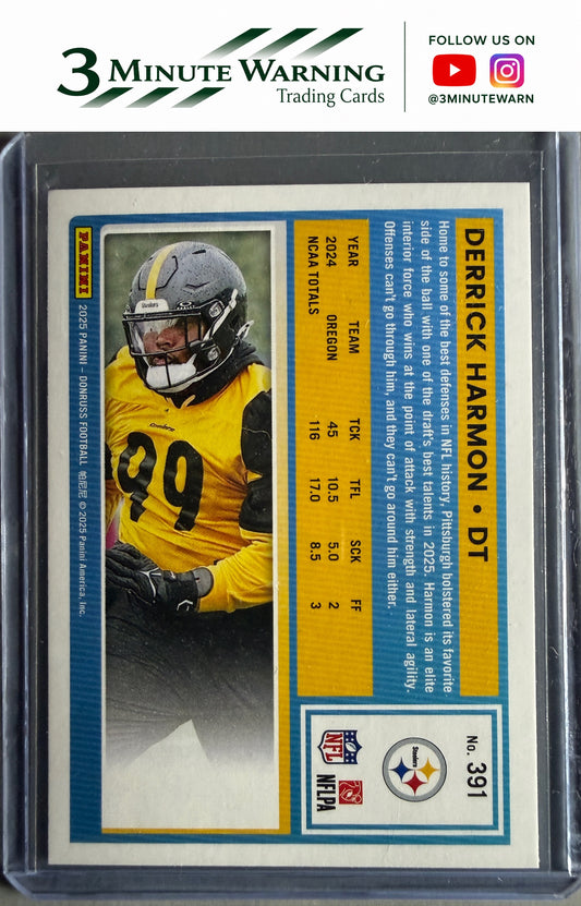2025 Donruss #391 Derrick Harmon