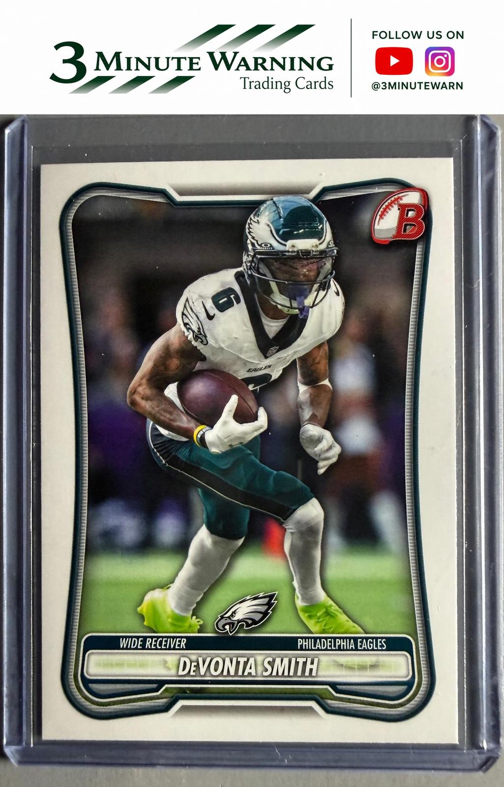 2026 Bowman Football #81 DeVonta Smith