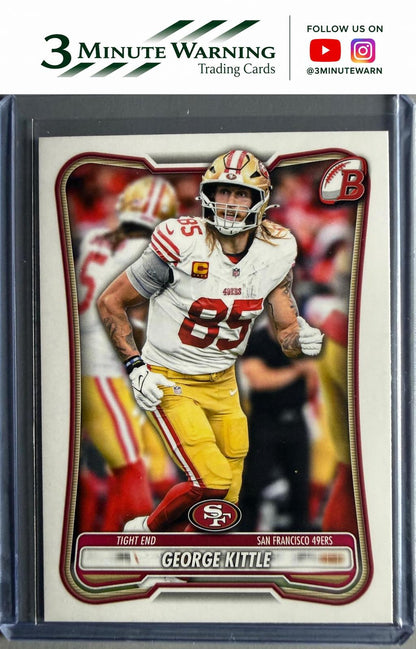 2026 Bowman Football #89 George Kittle