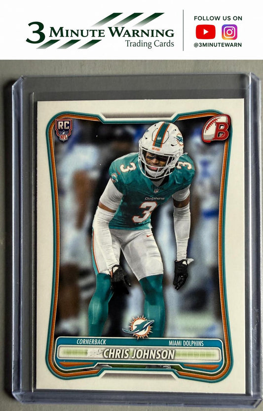 2026 Bowman Football #152 Chris Johnson