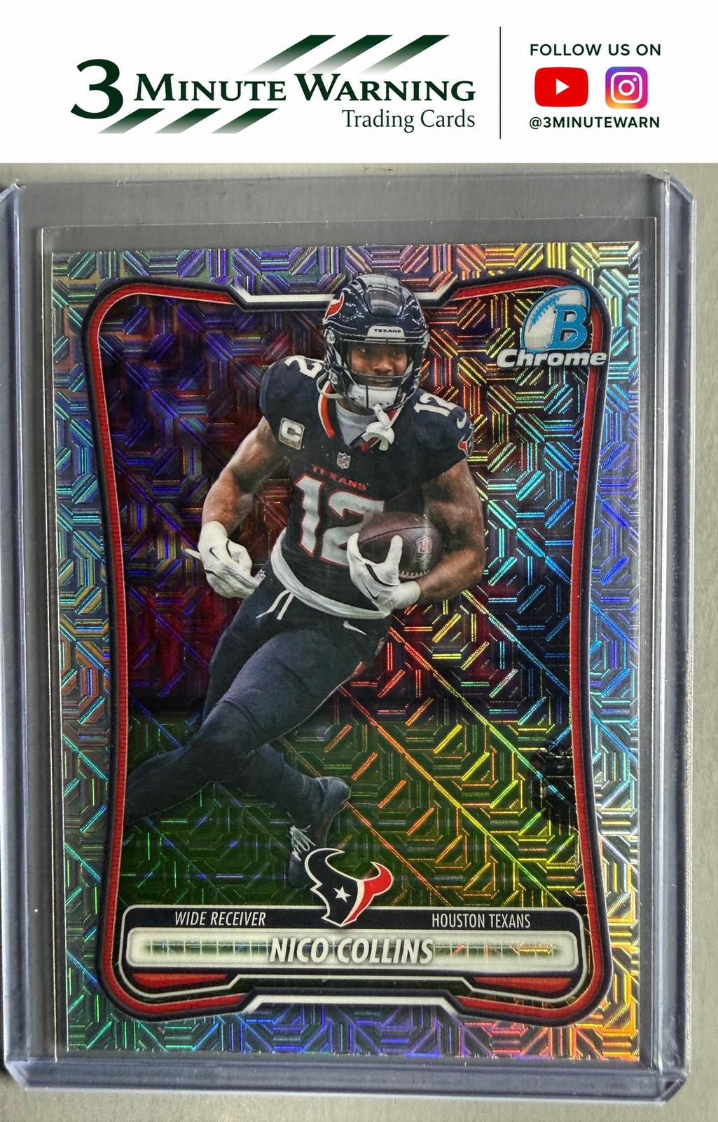 2026 Bowman #BCV-43 Nico Collins Chrome