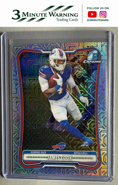 2026 Bowman #BCV-12 James Cook Chrome Mojo Refractor