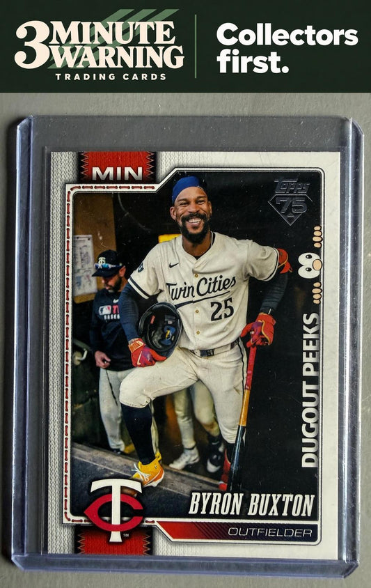 2026 Topps #255 Byron Buxton Dugout Peeks