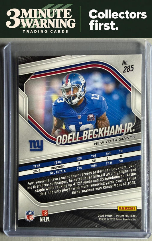 2025 Panini Prizm #285 Odell Beckham Jr.