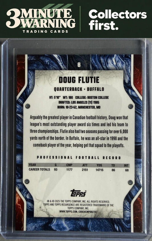 2024 Topps Resurgence #8 Doug Flutie