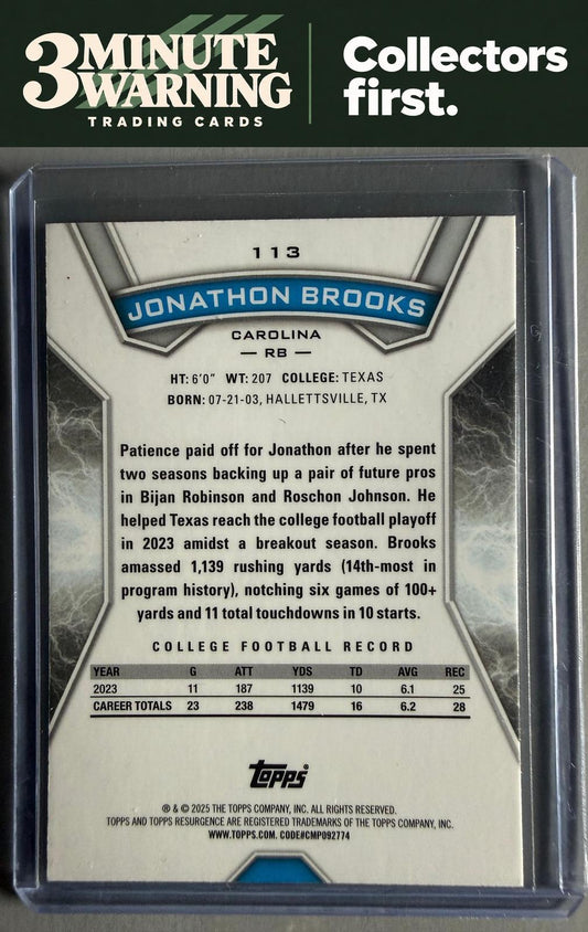 2024 Topps Resurgence #113 Jonathon Brooks