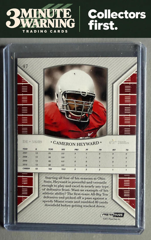 2011 Press Pass Legends #47 Cameron Heyward