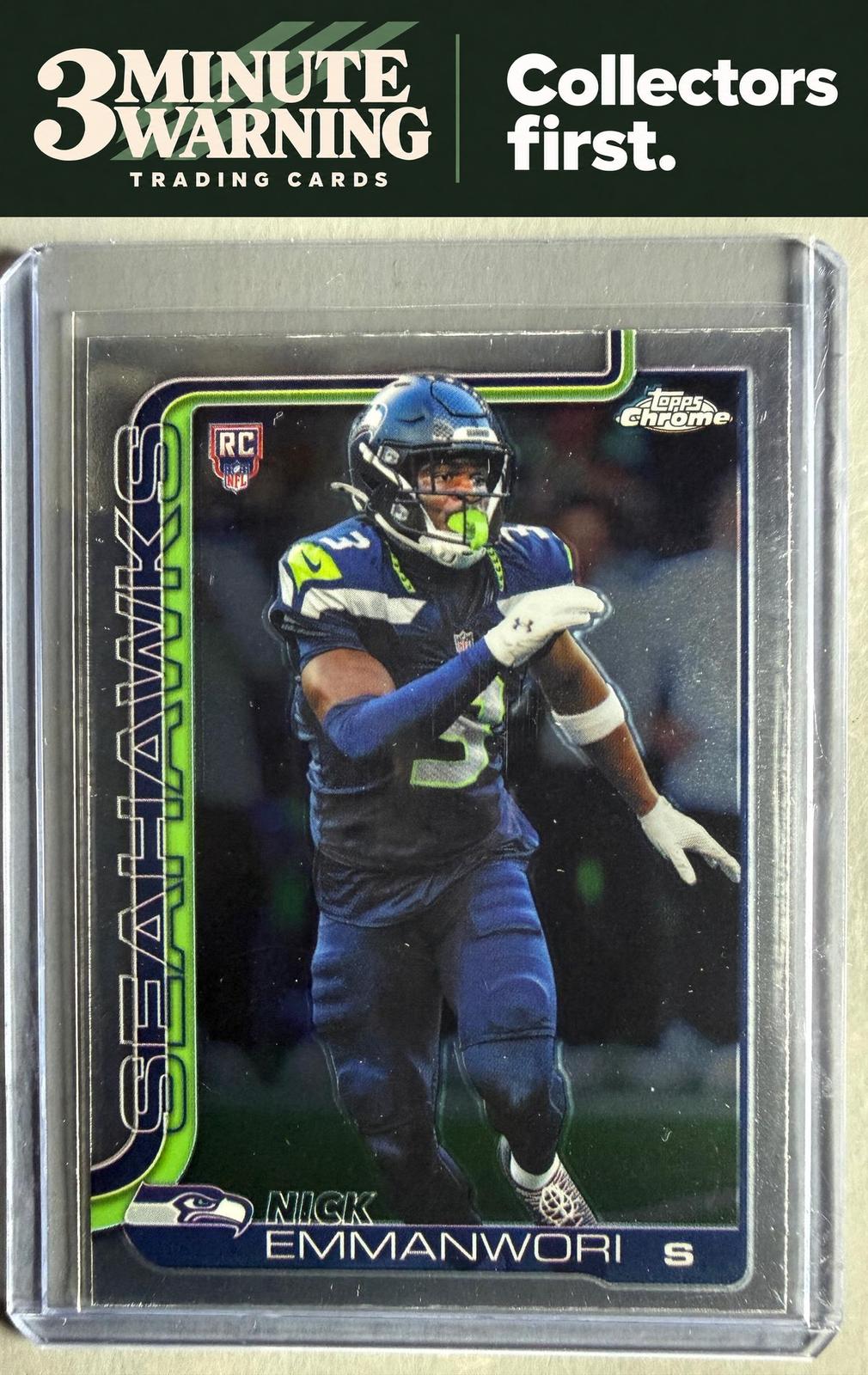 2025 Topps Chrome #348 Nick Emmanwori