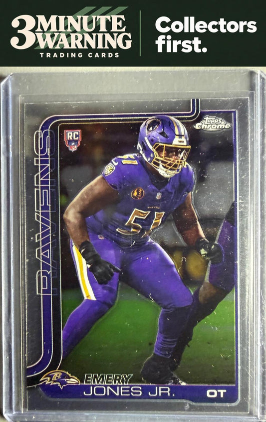 2025 Topps Chrome #386 Emery Jones Jr.