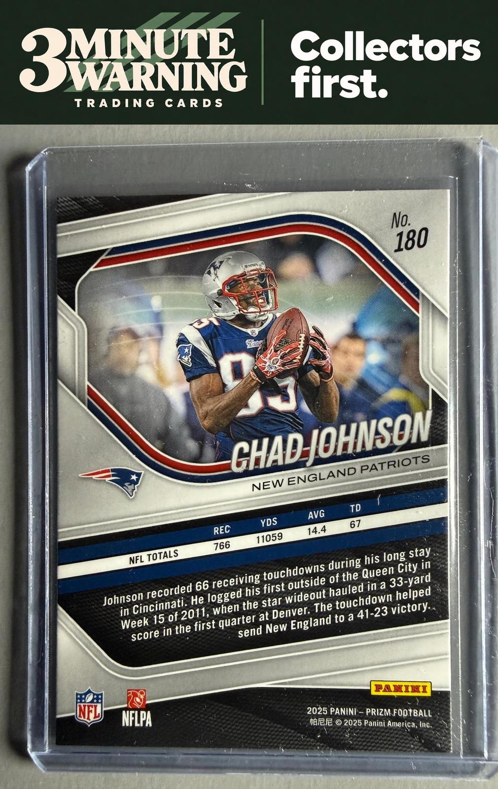 2025 Panini Prizm #180 Chad Johnson