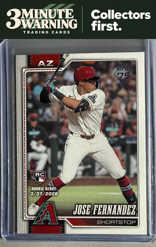 2026 Topps Update #US74 Jose Fernandez