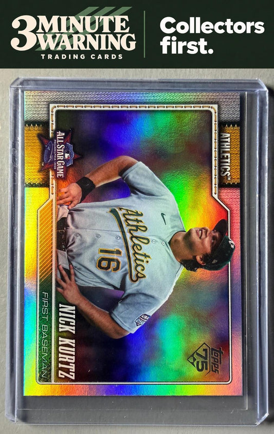 2026 Topps Update #ASG-18 Nick Kurtz 2026 All-Star Game Rainbow Foil