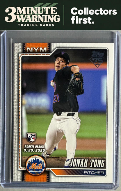 2026 Topps Update #US296 Jonah Tong