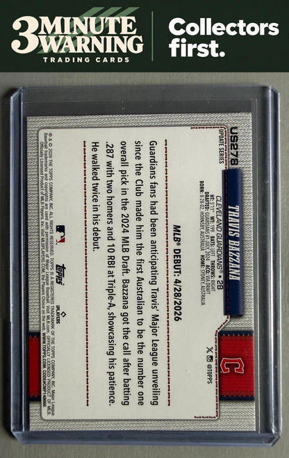 2026 Topps Update #US278 Travis Bazzana