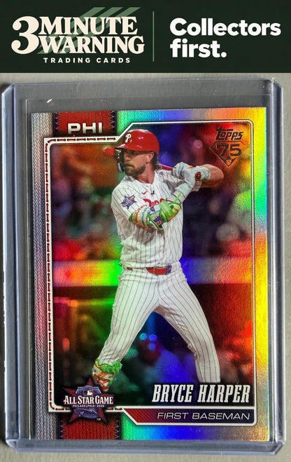 2026 Topps Update #ASG-38 Bryce Harper 2026 All-Star Game Rainbow Foil