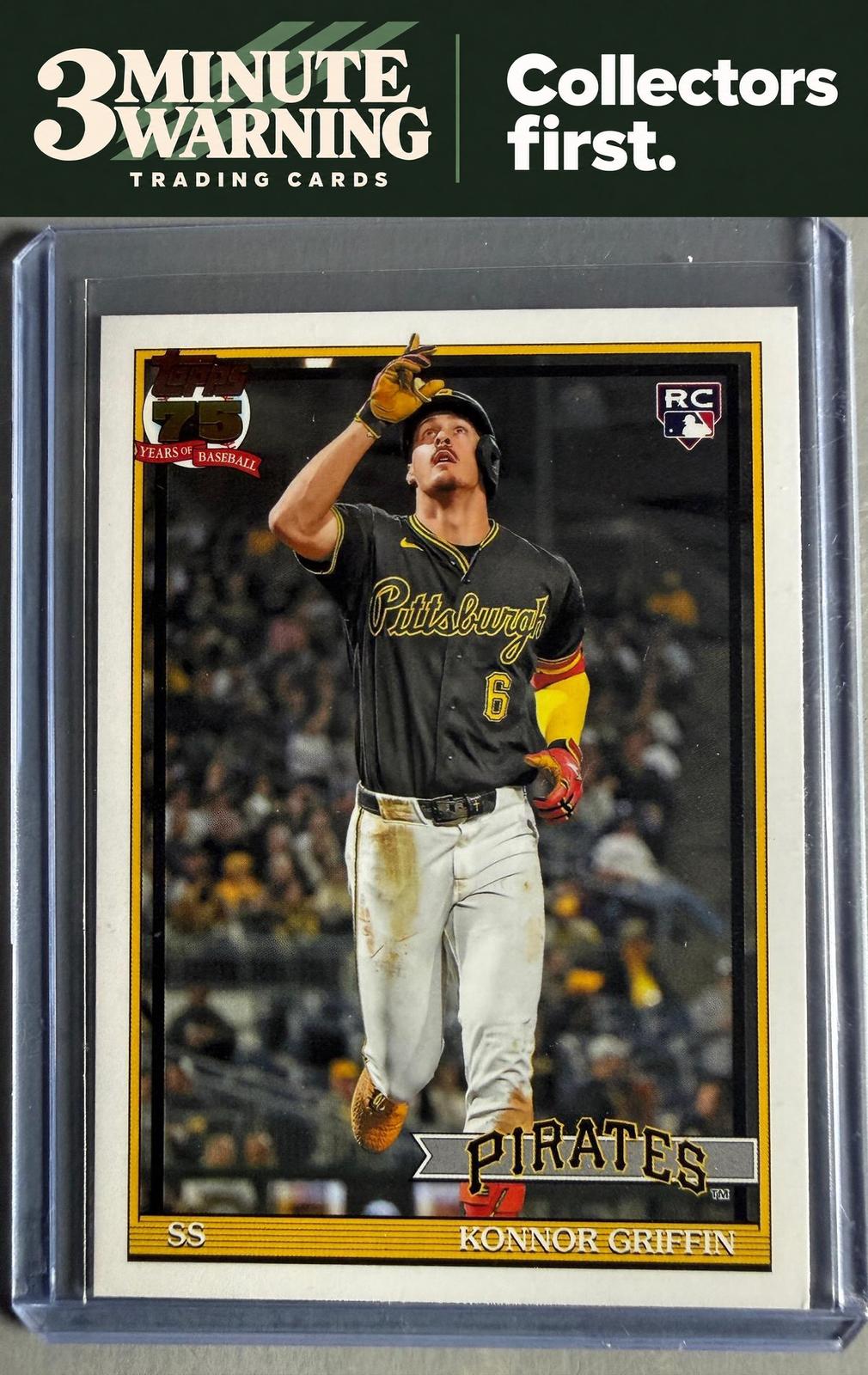 2026 Topps Update #U91-24 Konnor Griffin 1991 Topps Baseball 35th Anniversary