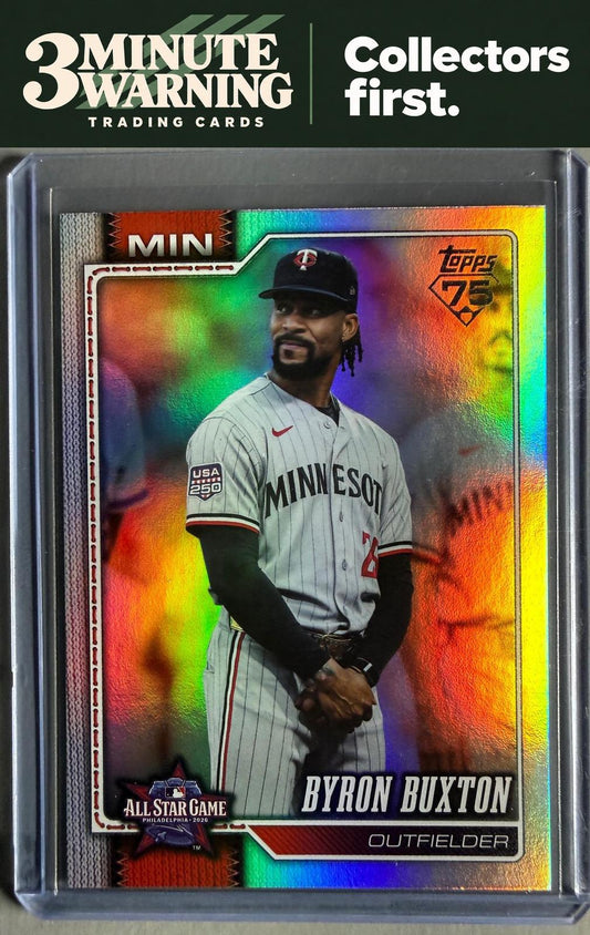 2026 Topps Update #ASG-19 Byron Buxton 2026 All-Star Game Rainbow Foil