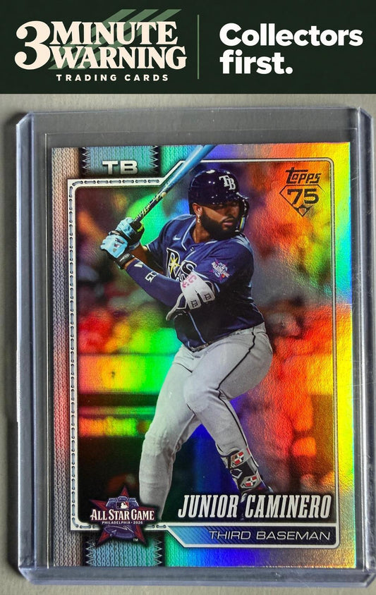 2026 Topps Update #ASG-43 Junior Caminero 2026 All-Star Game Rainbow Foil