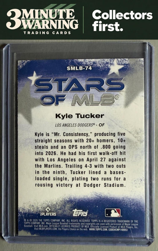 2026 Topps Update #SMLB-74 Kyle Tucker Stars of MLB