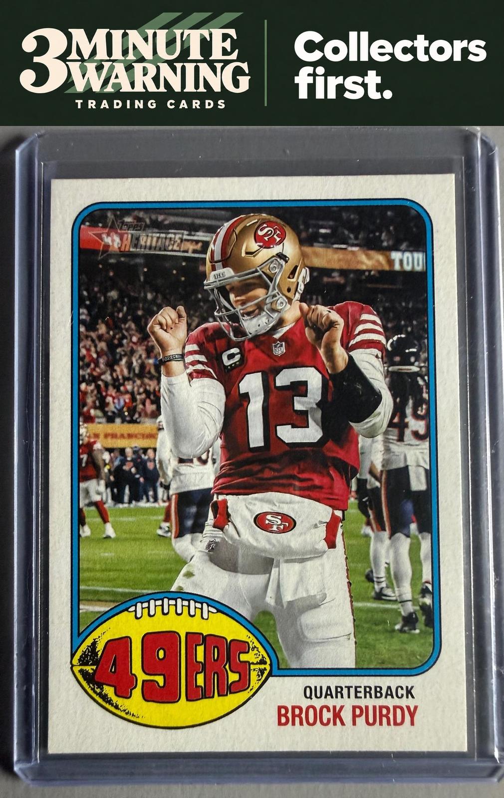 2026 Topps Heritage #300 Brock Purdy