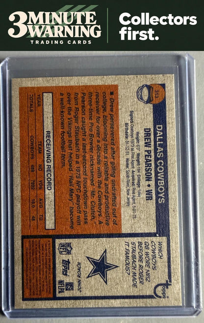 2026 Topps Heritage #313 Drew Pearson Legend Variation