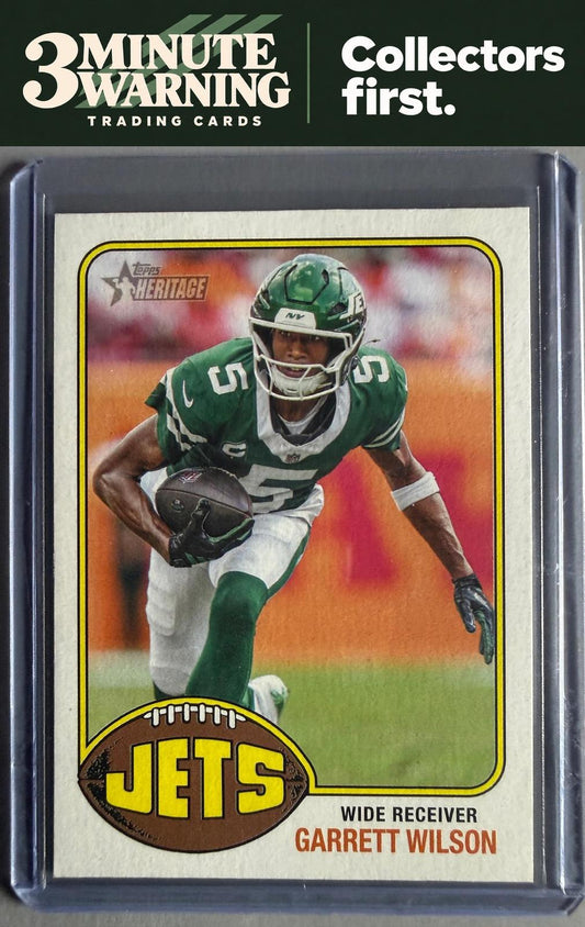 2026 Topps Heritage #322 Garrett Wilson