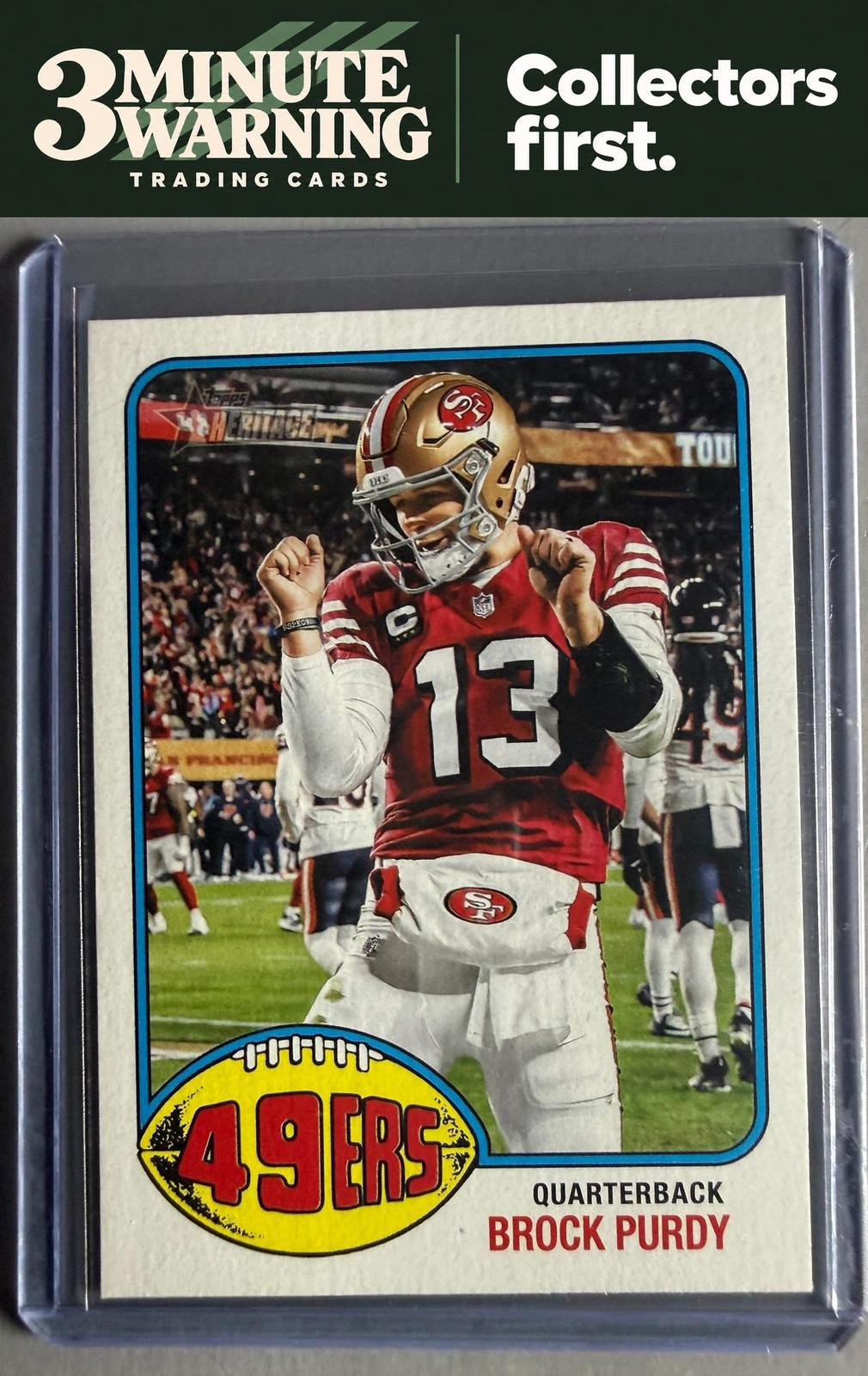 2026 Topps Heritage #300 Brock Purdy